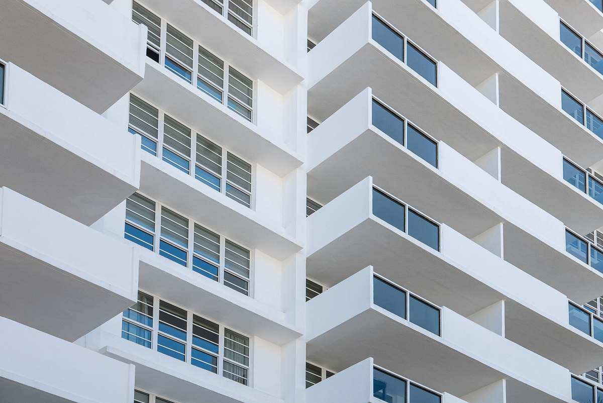 building white concrete building city